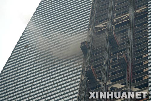 上海环球金融中心着火了?谣言