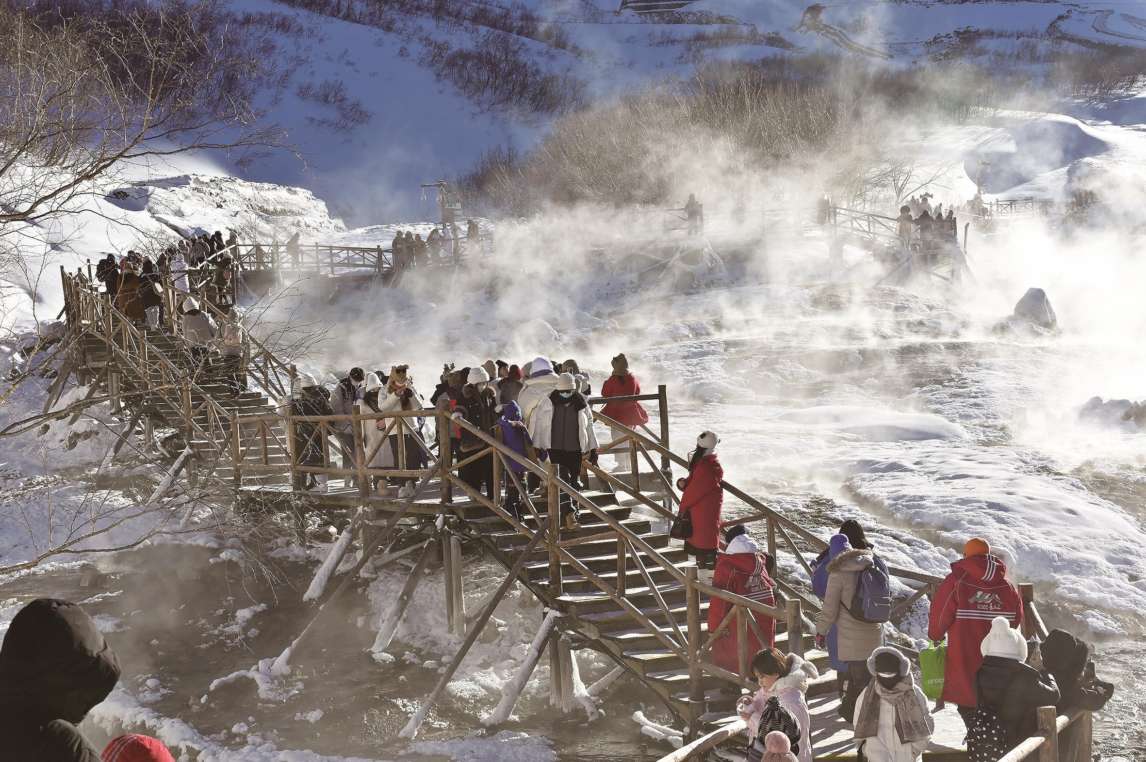 踏雪游学长白山，雾凇漂流天池赏景，探寻未来新风向